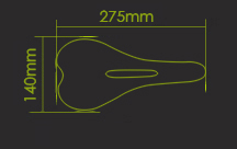 saddle size